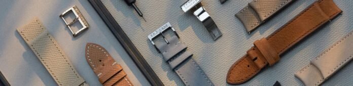 Open-stitch straps