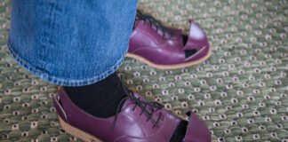 The picture – Fitting for women’s bespoke shoes