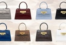 Shop Kate Middleton’s handbag in burgundy or chocolate brown