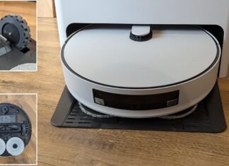 This high-tech robot vacuum mops floors & lets you watch it clean
