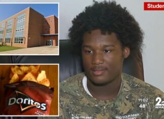 Teen swarmed by armed cops when school’s AI security system mistakes…