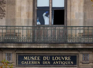 The Louvre reopens after historic jewelry heist, as backlash grows over security failures
