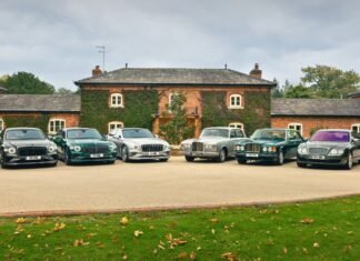Bentley marks three anniversaries with bespoke Flying Spur tributes