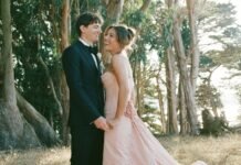 A Blush Wiederhoeft Look and a “Haunted Saloon” After-Party Made This California Wedding Unforgettably Personal