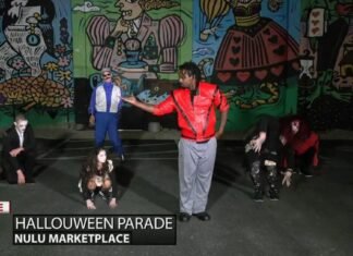 Keith Kaiser watches a dance to a Michael Jackson favorite