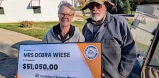 Randolph woman wins $51K from Publishers Clearing House