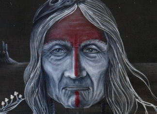 View ethereal art of Laura Naomi and hand-sculpted jewelry of Jayne Dwyer at the library