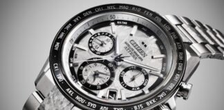 New Citizen watches feature a unique material in the bracelet