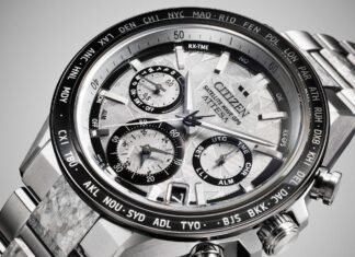 New Citizen watches feature a unique material in the bracelet