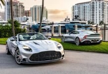 These Two Bespoke Aston Martin Vanquishes Were Inspired by Sleek Superyachts