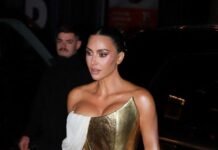 Kim Kardashian’s Birthday Suit Is Gold Archival Givenchy Couture
