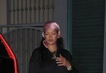 Forget a Pop of Red, Rihanna Reps a Pop of Pink