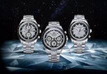 Citizen’s Cutting-Edge Quartz Shines in Recrystallised
Titanium