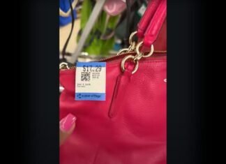 Woman goes to thrift store, spots $17 designer bag—knows just what to do