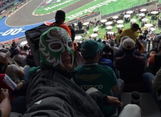 ‘Found A Way…’: George Russell Dons Lucha Libre Mask And Watches Mexican GP Practice