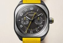 Introducing – The Hermès H08 Chronograph, Now in Naples
Yellow