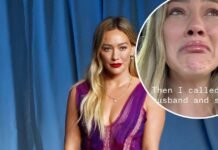 Hilary Duff Shares Crying Pic After Spilling Coffee in Balenciaga Purse
