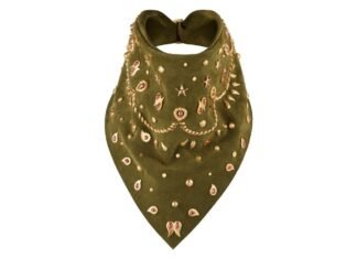 Marie Lichtenberg’s Bejeweled Bandana Makes a Haute Statement