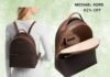 This Michael Kors backpack is having an unbelievable 82% price drop right now