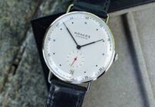First Look – The New Nomos Metro 38 Date