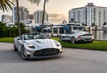 Holman Motorcars & Denison Yachting Reveal Bespoke Aston Martin Vanquish Pair