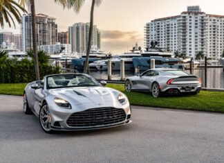 Holman Motorcars & Denison Yachting Reveal Bespoke Aston Martin Vanquish Pair