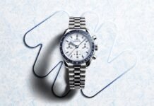 This special Omega made for the winter Olympics is ice cold