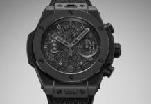 Hublot Unveils Big Bang Unico Calavera All Black For Day Of The Dead At SIAR Mexico 2025