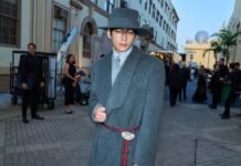 V Suits Up for Vogue World 2025