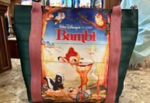 Harveys Handbag Featuring Bambi Now Available at Disney World