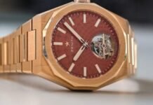 First Look – The New Zenith Defy Skyline Tourbillon in Full
Rose Gold