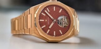First Look – The New Zenith Defy Skyline Tourbillon in Full
Rose Gold
