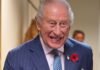 King Charles appears in high spirits as he visits veterans’ centre