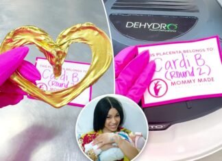 Cardi B gets her umbilical cord made into gold jewelry after giving…