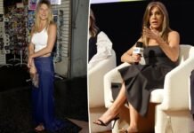 Jennifer Aniston hasn’t taken off this surprising piece of jewelry…