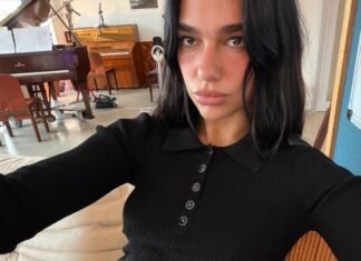 It’s Official: Dua Lipa’s Red Halo Nails Are the Coolest Way to Wear an Autumn-to-Winter Manicure