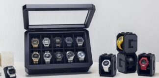 Casio quietly launches new G-Shock watch stands and collector display case