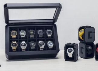 Casio quietly launches new G-Shock watch stands and collector display case