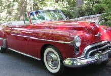 CLASSIC CLASSICS: 1950 Oldsmobile 88: Coupe convertible V-8