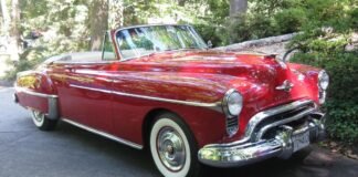 CLASSIC CLASSICS: 1950 Oldsmobile 88: Coupe convertible V-8