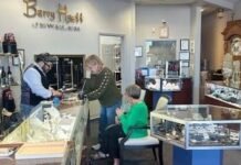 For gifts that are certain to please, trust Barry Hyatt Jeweler