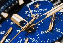 New Zenith is a limited edition chronograph with a stunning dial and a neat party trick