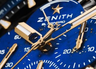 New Zenith is a limited edition chronograph with a stunning dial and a neat party trick