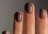 Every Well-Manicured Hand Is Painted With This Chic, Winter-Coded Nail Colour Right Now