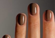 Every Well-Manicured Hand Is Painted With This Chic, Winter-Coded Nail Colour Right Now