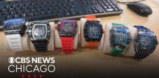 Counterfeit designer watches seized by customs officers in Chicago