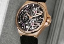 Introducing – The Armin Strom One Week Skeleton in Rose
Gold