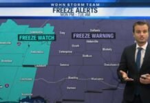Freeze watches, warnings in effect for The Wiregrass, Dothan