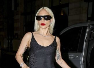 Lady Gaga and Fiancé Michael Polansky Step Out in Polar Opposite Date Night Looks