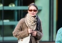 Gigi Hadid Is Serving Supermodel Teddy Bear in Monochromatic Layers